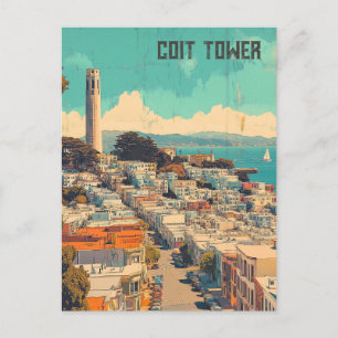 Coit Torn San Francisco Vykort