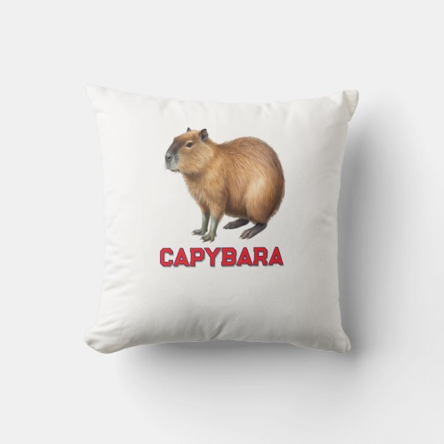 Cojin capybara kudde (Framsida)