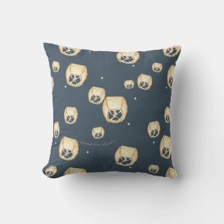 Cojín con globos de luz kudde