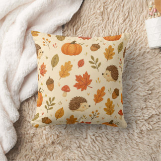 Cojín con patrón otoñal ideal para decoración kudde