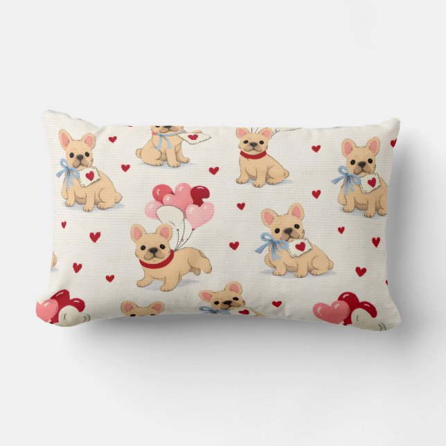 cojín cute mascotas lumbarkudde (Framsida)