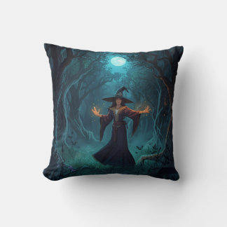 Cojin de decoración diseño bruja kudde