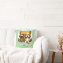 Cojín Decorativo “Amiguitos Peludos”