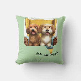 Cojín Decorativo “Amiguitos Peludos” Kudde