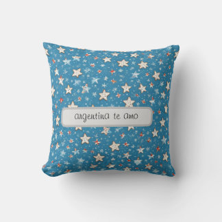 "Cojín Decorativo con Orgullo Argentino. Kudde