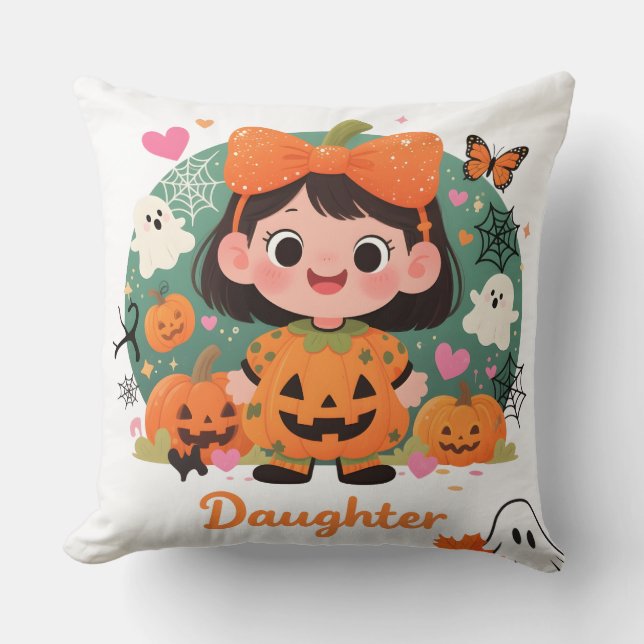 Cojín Decorativo de Halloween para Niña Kudde (Framsida)