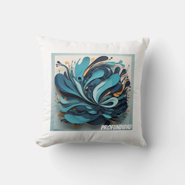 Cojín Decorativo Océano Profundo Kudde (Framsida)