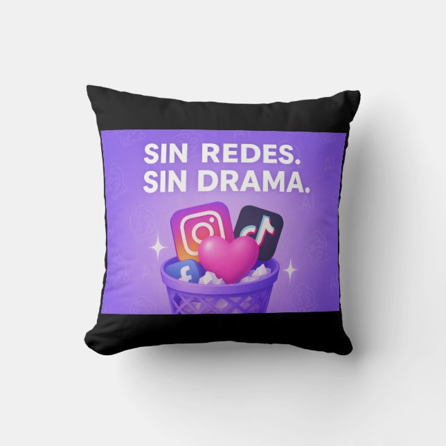 Cojín decorativo para momentos de relax kudde (Framsida)