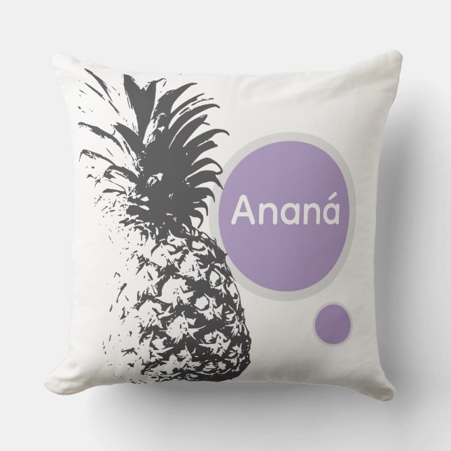 Cojín diseño piña colores kudde (Framsida)