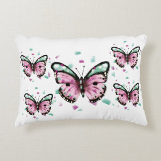 Cojín estampado con mariposa prydnadskudde