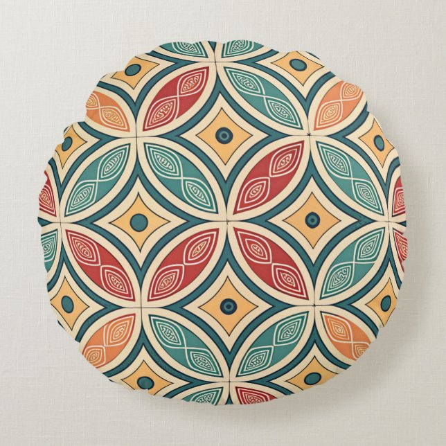 Cojín, estilo elegante rund kudde (Framsidan)