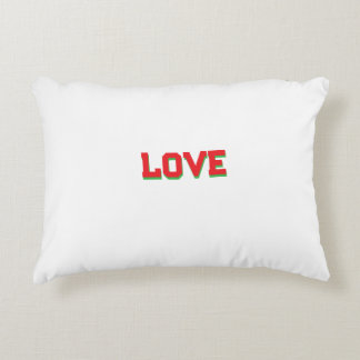 Cojín Estilo Moderno Vivamos El Amor Hogar" Prydnadskudde