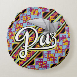 Cojín Redondo Paz Rund Kudde