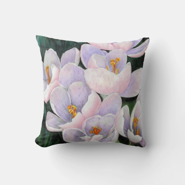Cojín Throw Pillow Floral Dream Kudde (Framsida)
