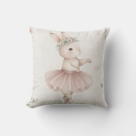 Cojín tierno con diseño de conejita,Personalizable Kudde