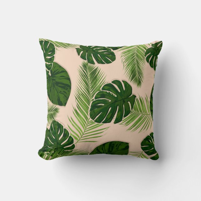 Cojín tropical de decoración. kudde (Framsida)