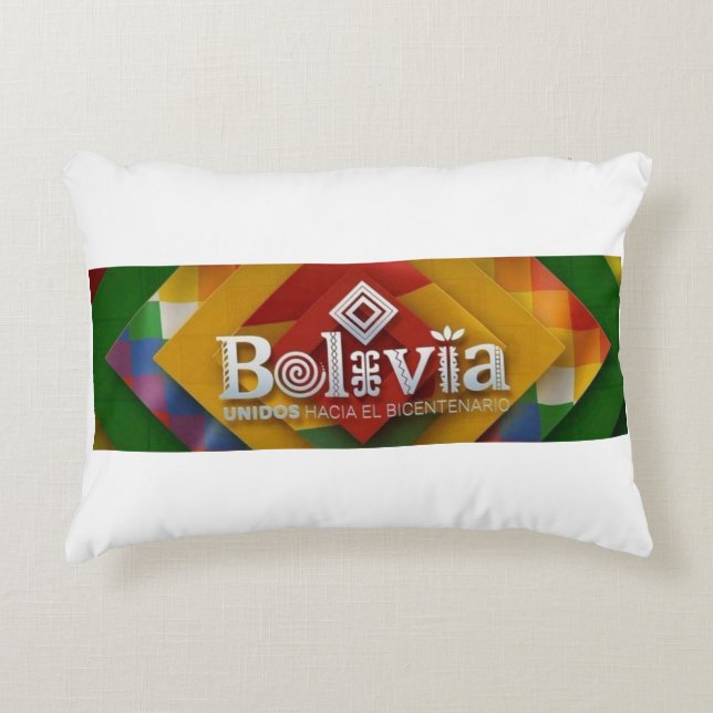 Cojin  Unidos hacia el bicentenario Prydnadskudde (Framsidan)