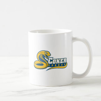 Coker University Cobras logotyp Kaffemugg