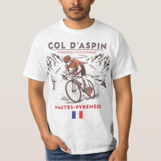 Col d'Aspin Cykling T-Shirt | Pyrenéerna