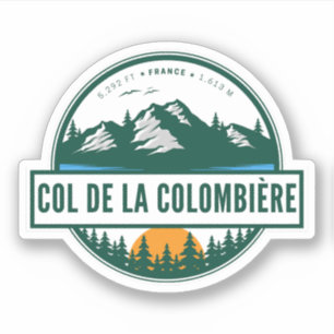 col de la colombiere,franska alperna klistermärken