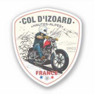 Col d'Izoard D 902 Massif du Queyras Klistermärken