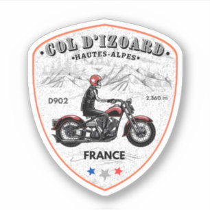 Col d'Izoard D 902 Massif du Queyras Klistermärken