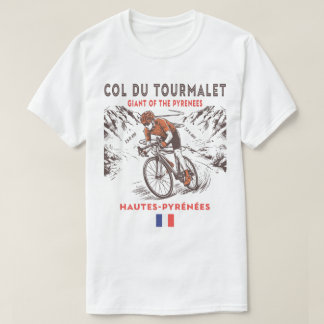 Col du Tourmalet Cykling | Pyrenéernas jätte T Shirt