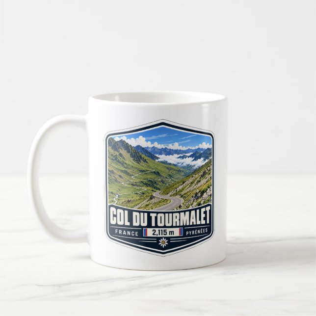 Col du Tourmalet Kaffemugg (Vänster)