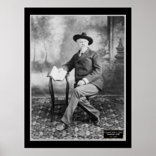 Col. Wm F. Buffel Fakturera Cody 1907 Poster