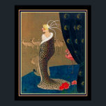 "Cola Abrigo" Art Deco Print av Chilton Longley Poster<br><div class="desc">Art Deco Print med titeln "Cola Abrigo" av Chilton Longley</div>