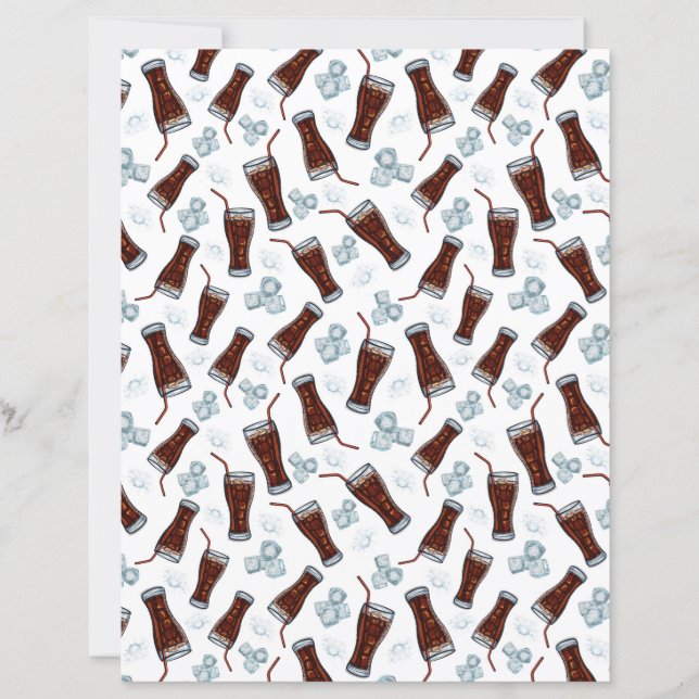 Cola Scrapbookpapper (Framsida)