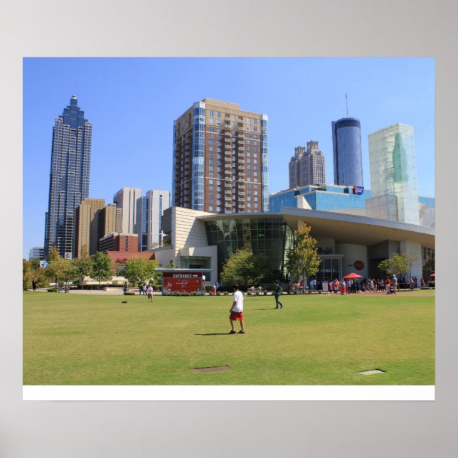 Cola view of Downtown Atlanta Poster (Framsidan)