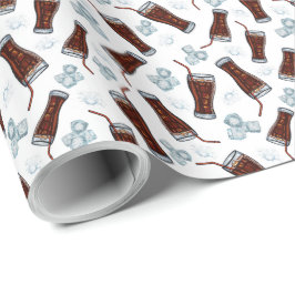Cola Wrapping Papper Presentpapper