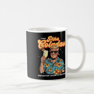 Coladas Donald Trump Summer Vacation Hawaii Beach Kaffemugg