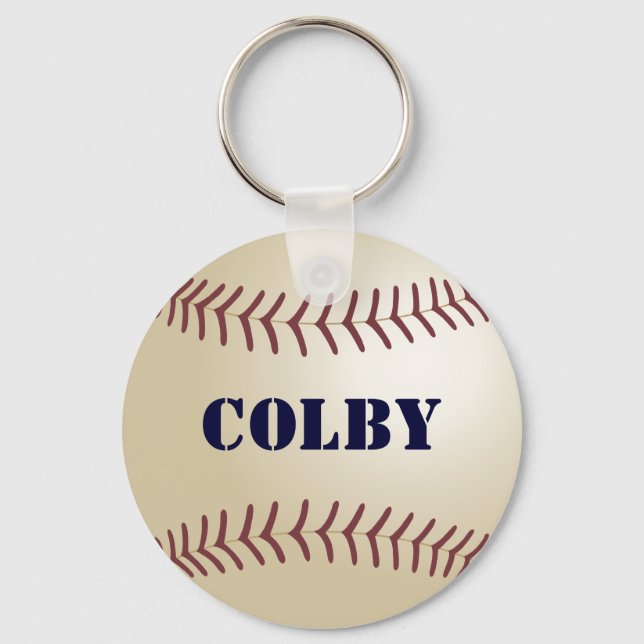 Colby Baseboll nyckelring by 369MyName (Framsida)