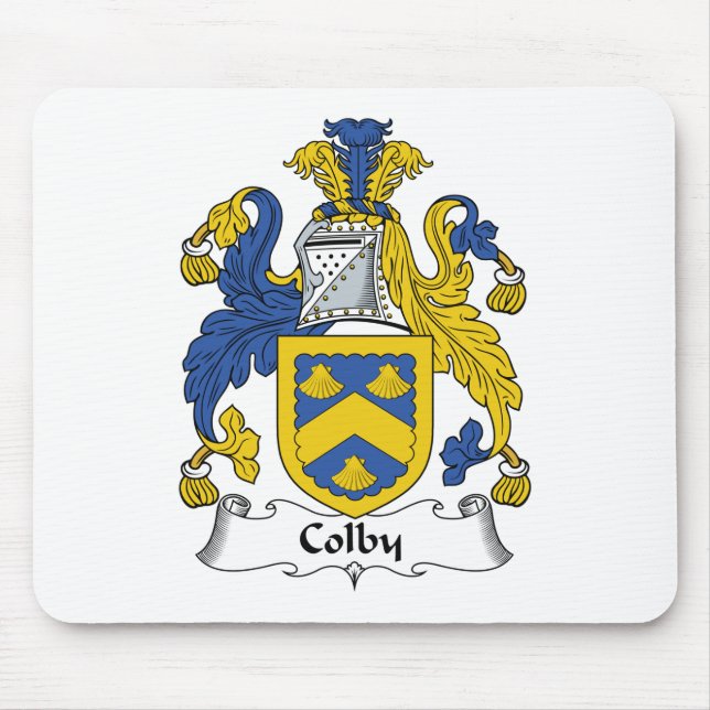 Colby familjvapensköld musmatta (Framsidan)