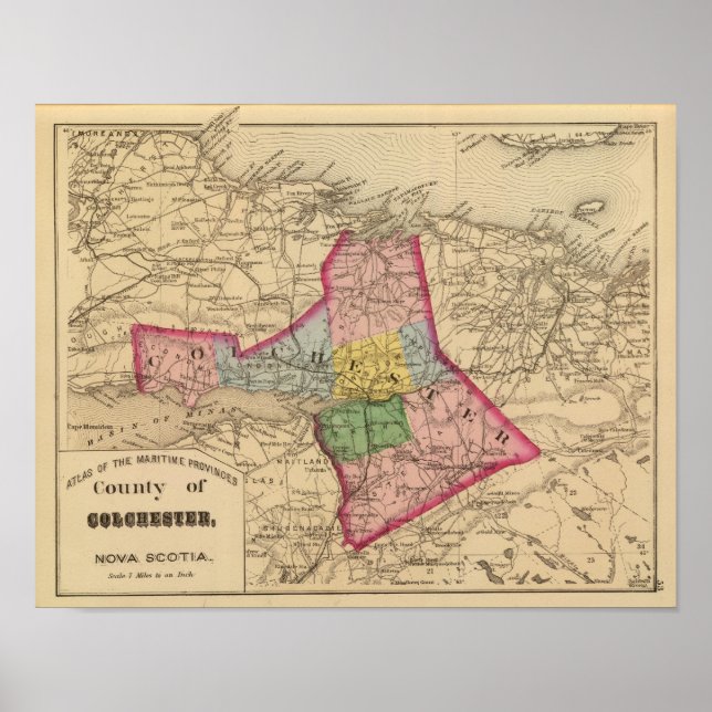 Colchester Co, NS Poster (Framsidan)