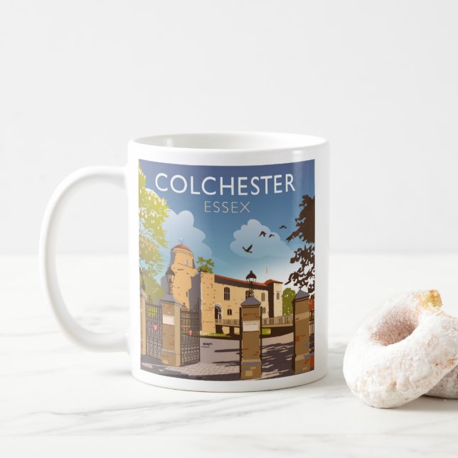 Colchester Essex Kaffemugg (Med munk)