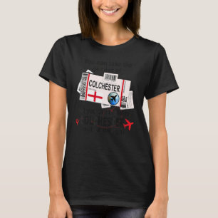 Colchester Flicka Colchester Ombordstigningskort C T Shirt