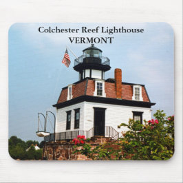 Colchester Reef Lighthouse, Vermont Mousepad Musmatta