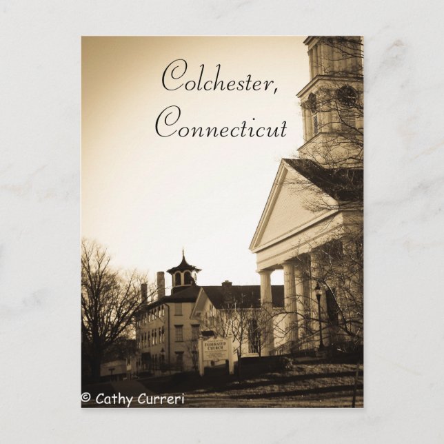 Colchester, vykort för anslutning (Framsida)