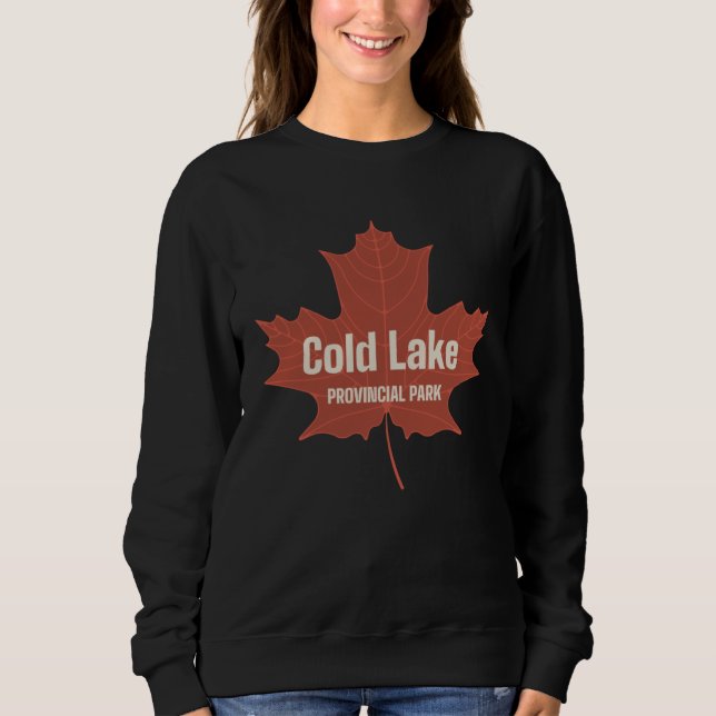 Cold Lake Provincial Park Alberta Canada Canadian  T Shirt (Framsida)