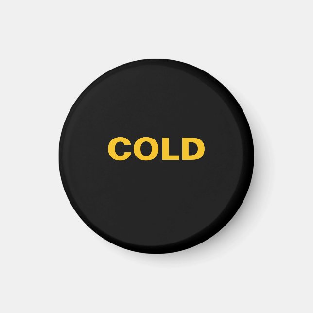 COLD Logotyp Magnet (Framsidan)