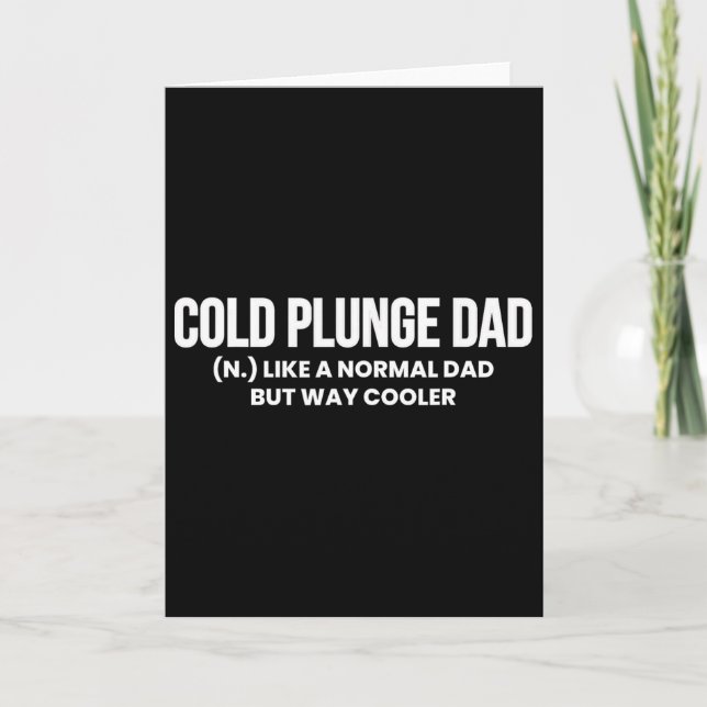 Cold Plunge Pappa Definition Is Th Fars Dag  Kort (Framsida)