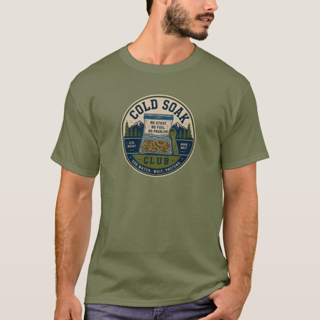 Cold Soak Club rolig T Shirt (Framsida)