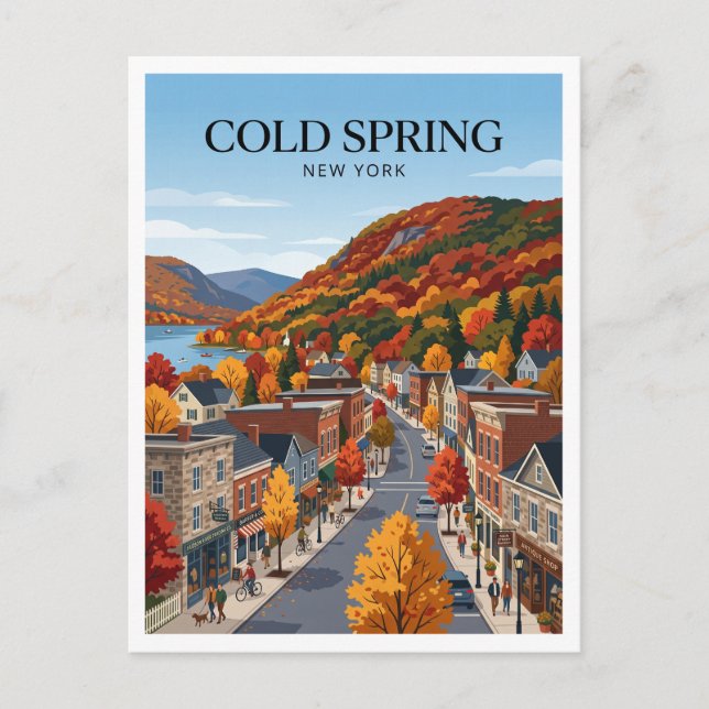 Cold Spring New York Vykort (Framsida)