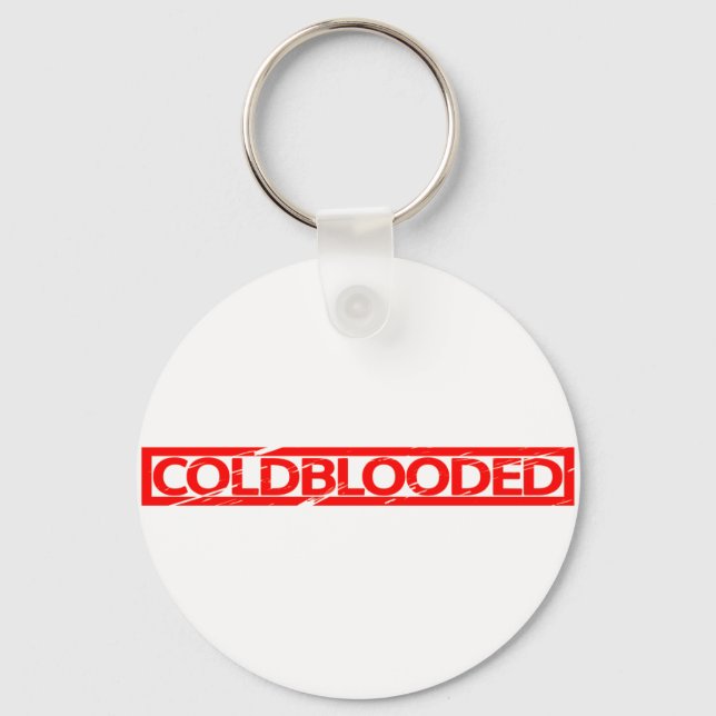 Coldblooded Frimärke Nyckelring (Framsida)