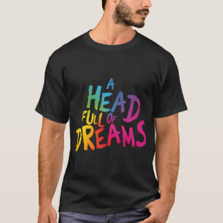 Coldplay Färgrik T Shirt
