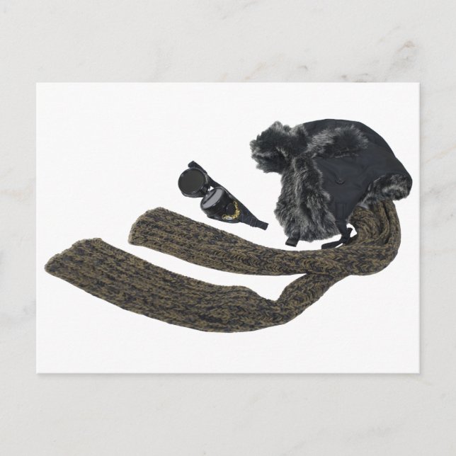 ColdSteampunkAviatorKit050110 Vykort (Framsida)