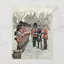 Coldstream Guards vid Torn Vykort